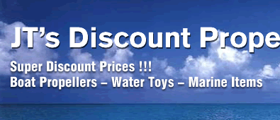 JT's Discount Boat Porpellers and boating accessories.